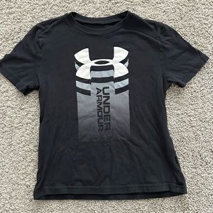 Under Armour Boys Shirt YSM- black